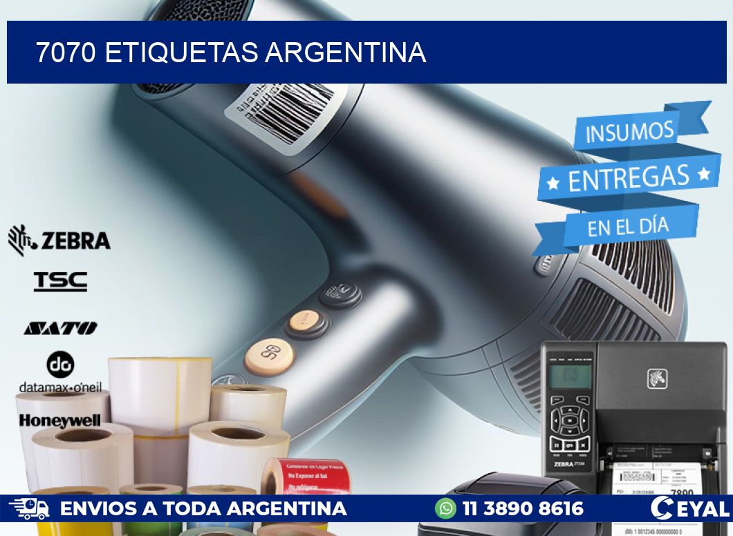 7070 ETIQUETAS ARGENTINA