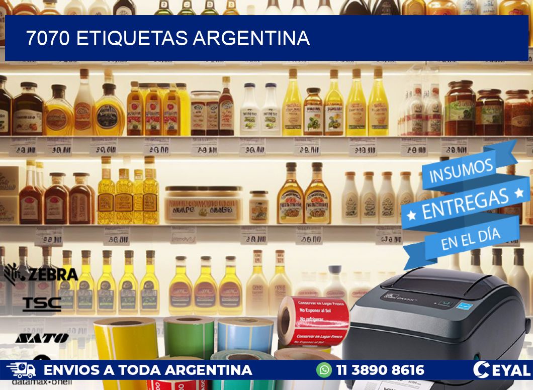 7070 ETIQUETAS ARGENTINA