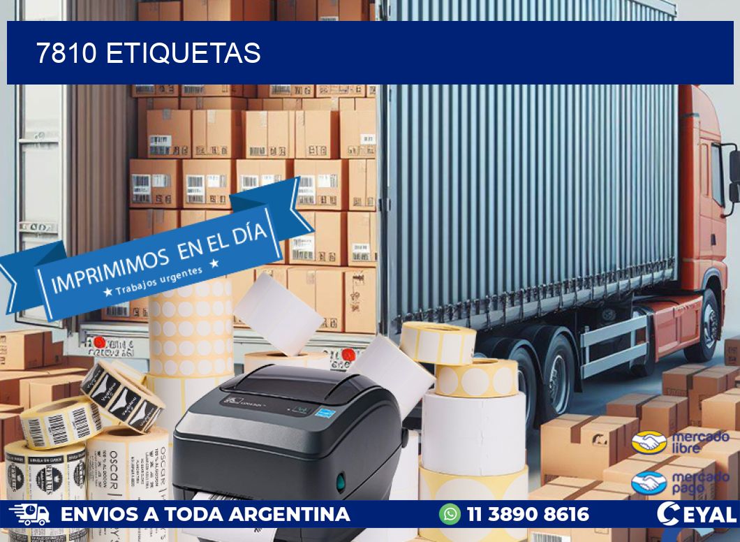 7810 ETIQUETAS