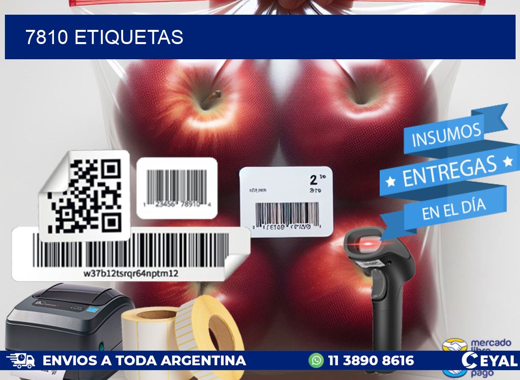 7810 ETIQUETAS