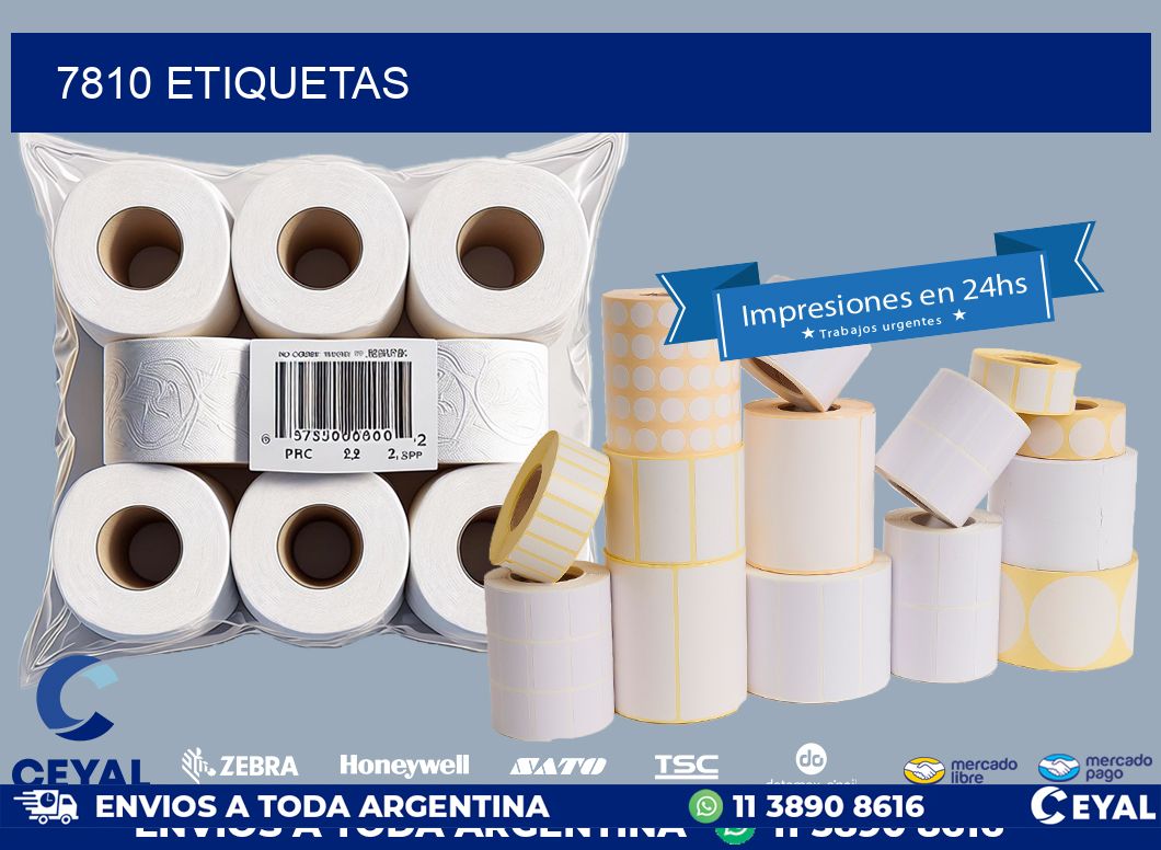 7810 ETIQUETAS