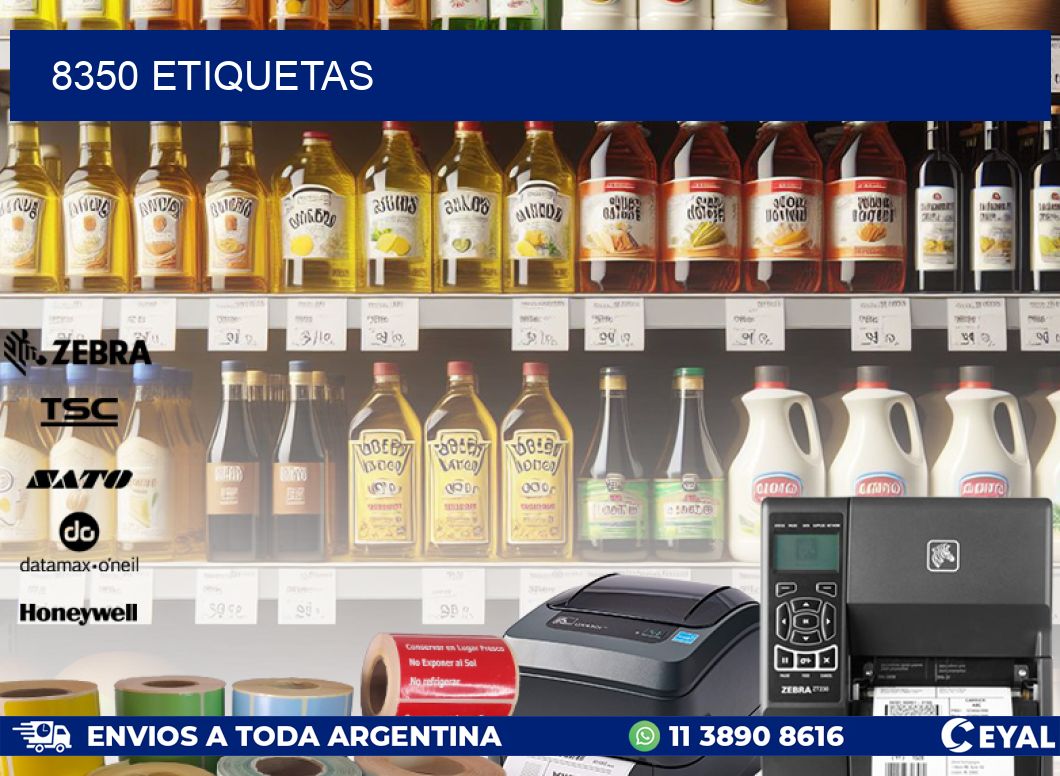 8350 ETIQUETAS