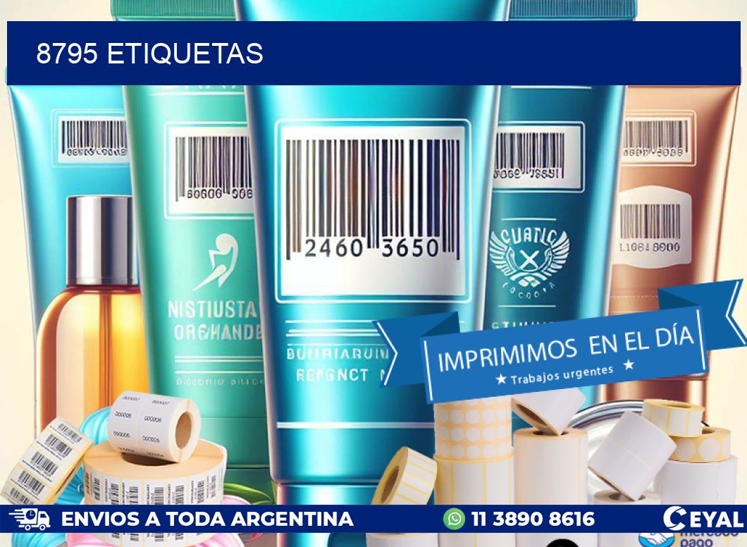8795 ETIQUETAS