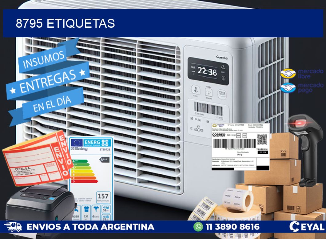 8795 ETIQUETAS
