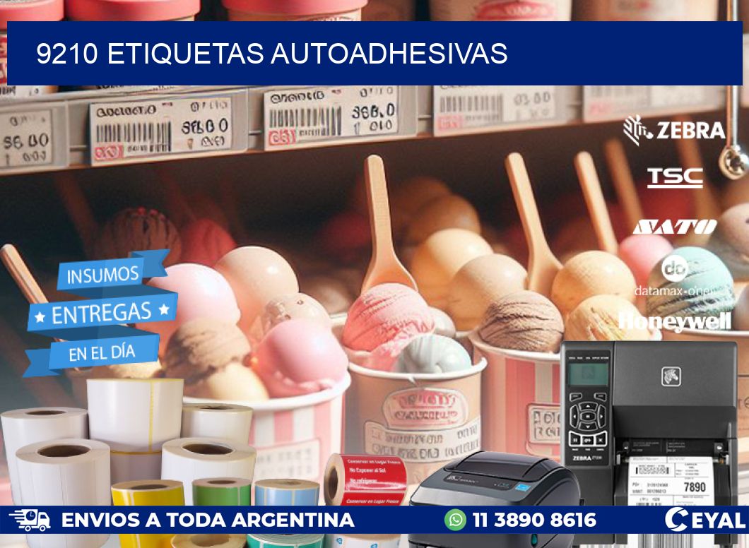 9210 ETIQUETAS AUTOADHESIVAS