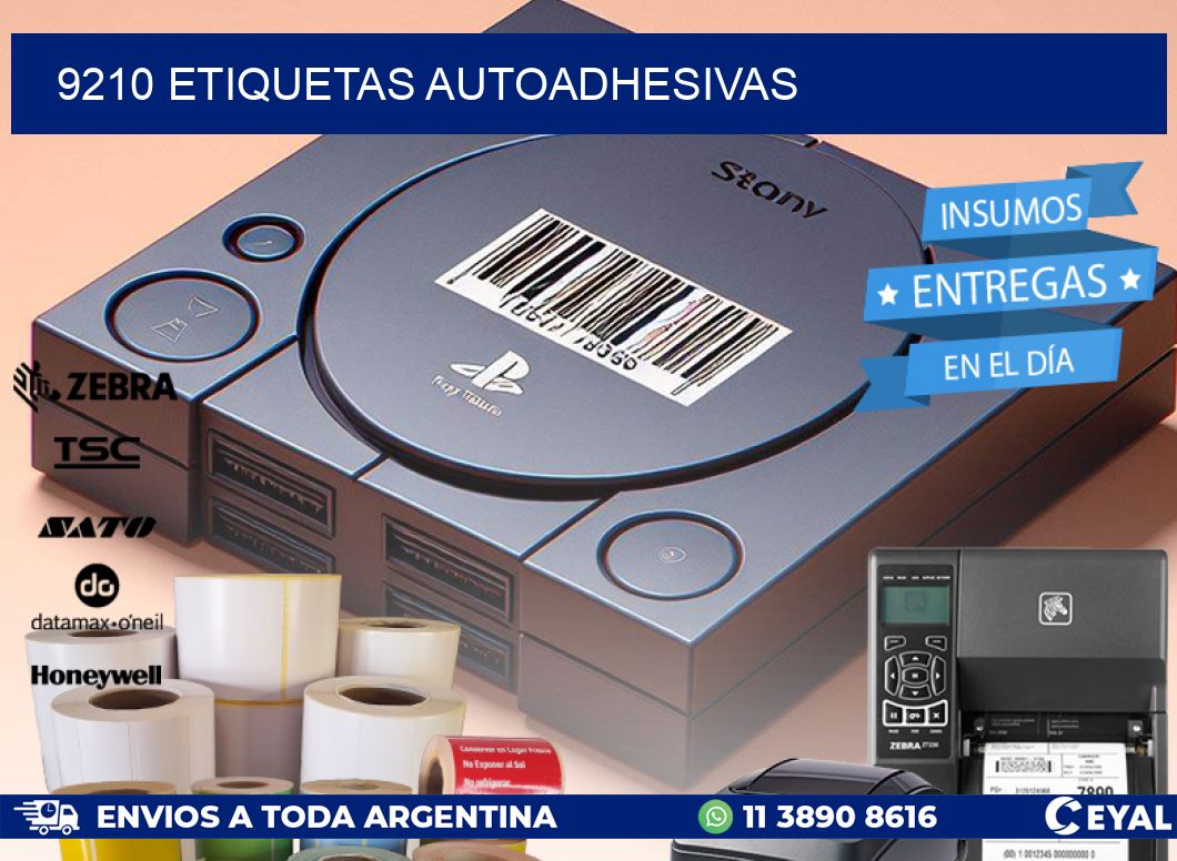 9210 ETIQUETAS AUTOADHESIVAS