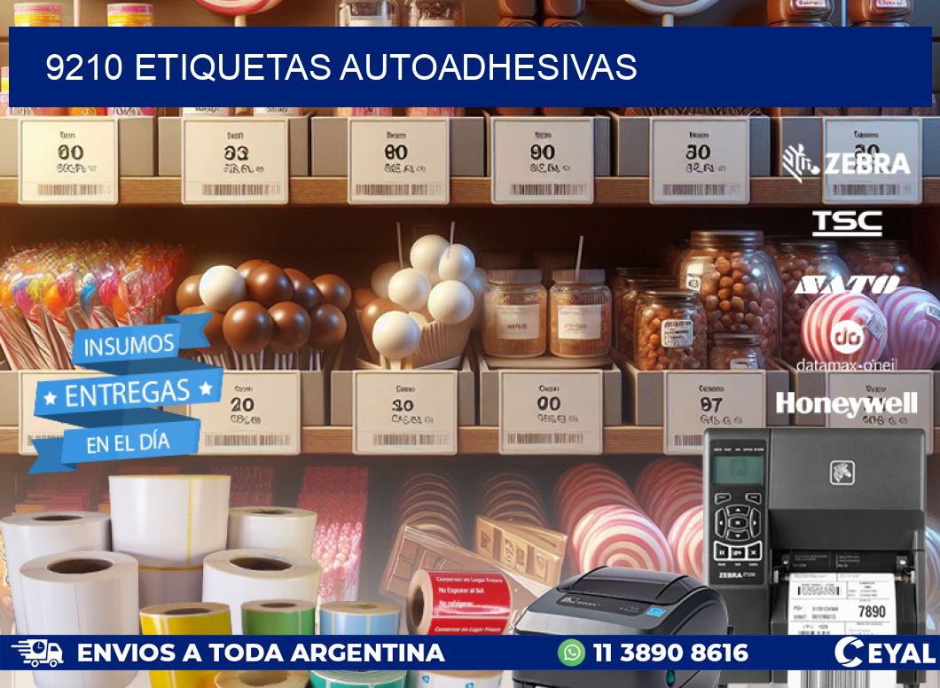 9210 ETIQUETAS AUTOADHESIVAS
