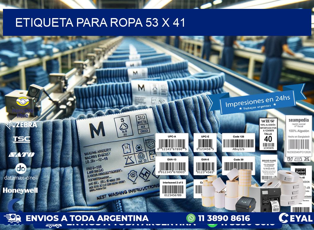 ETIQUETA PARA ROPA 53 x 41