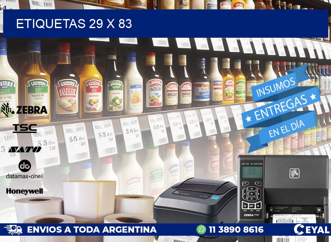 ETIQUETAS 29 x 83