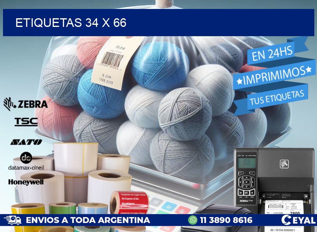 ETIQUETAS 34 x 66