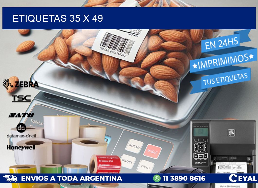ETIQUETAS 35 x 49