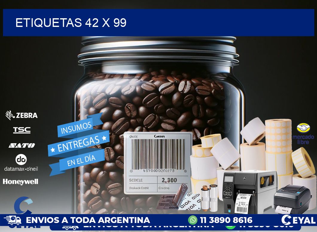 ETIQUETAS 42 x 99