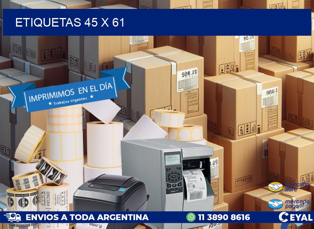ETIQUETAS 45 x 61