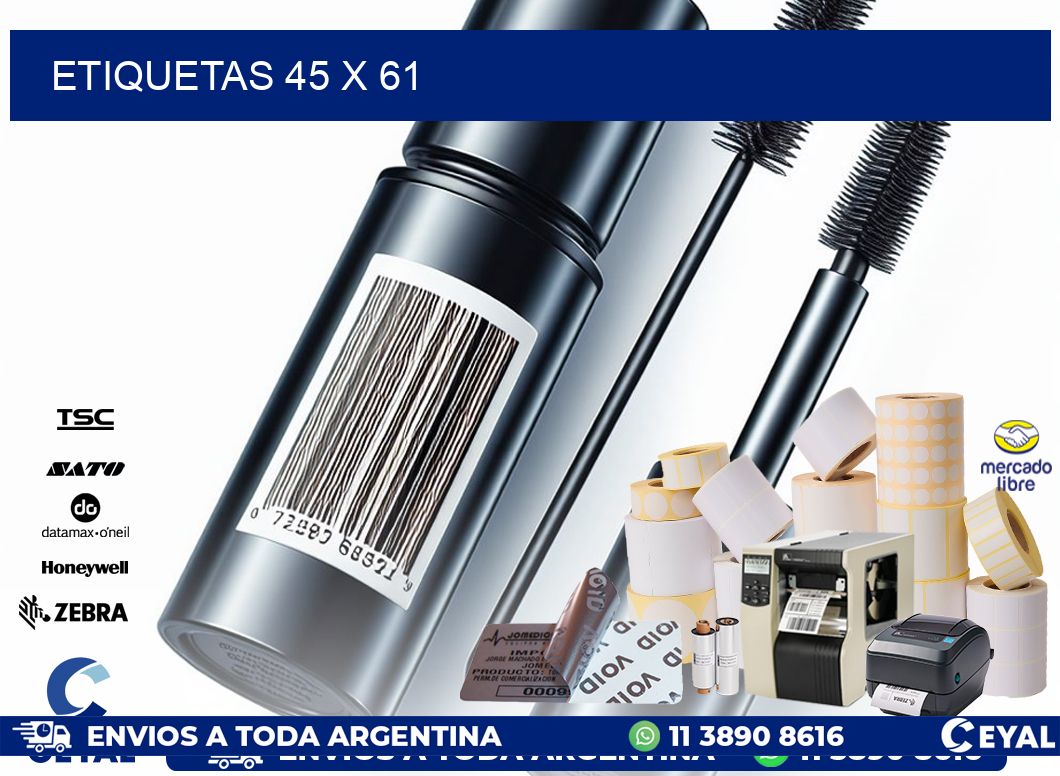 ETIQUETAS 45 x 61