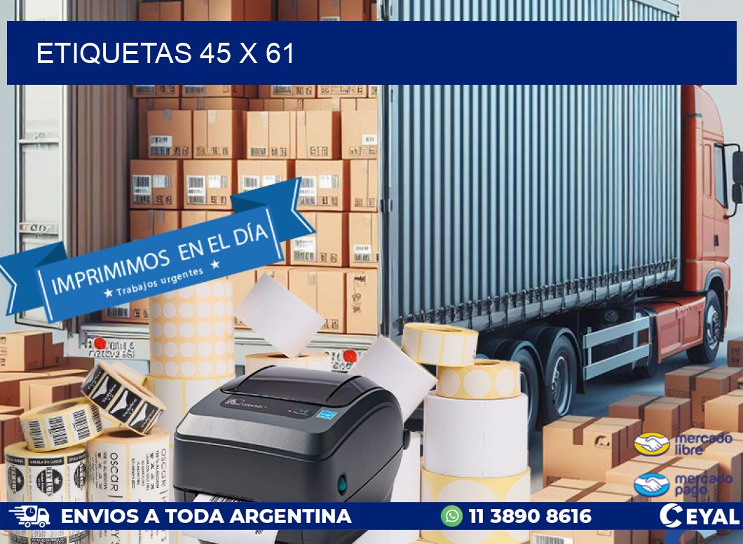 ETIQUETAS 45 x 61