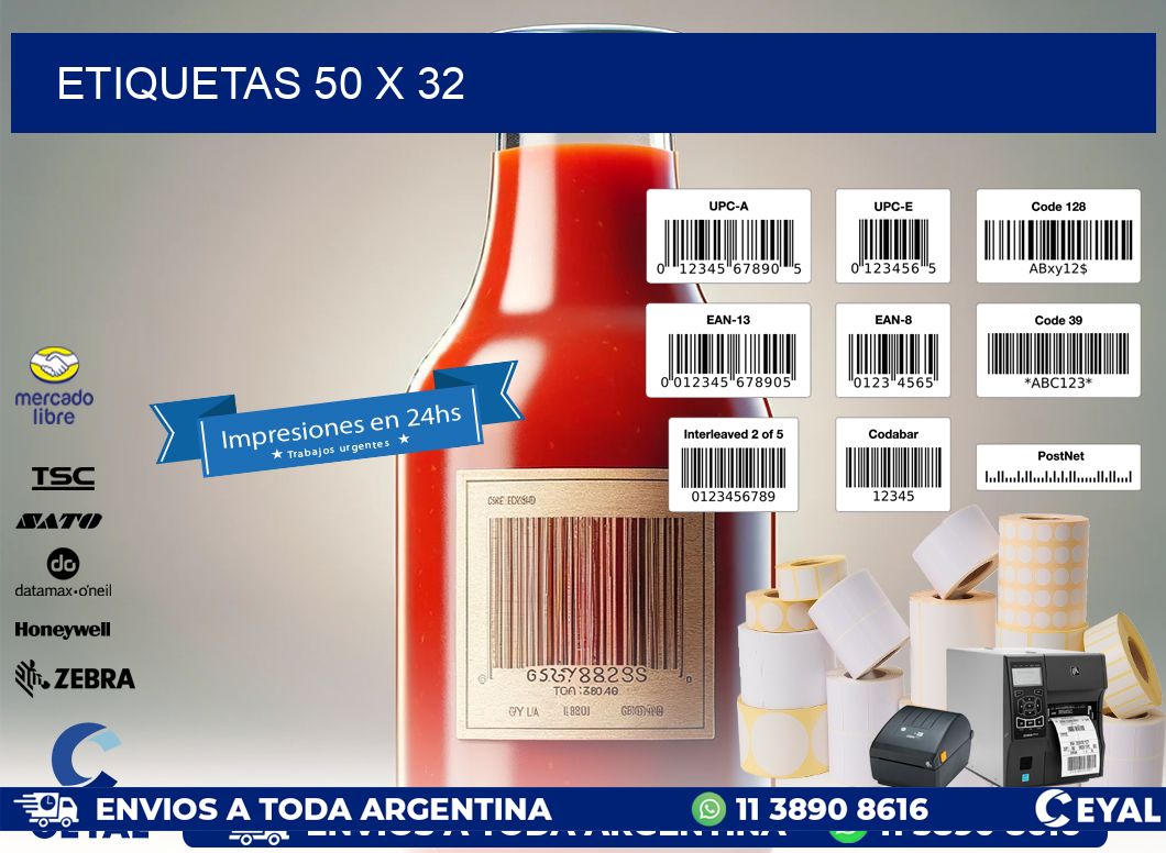 ETIQUETAS 50 x 32