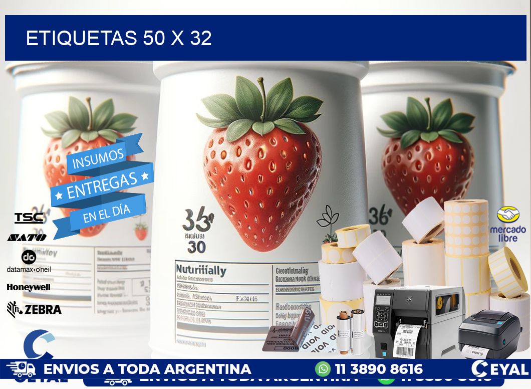 ETIQUETAS 50 x 32