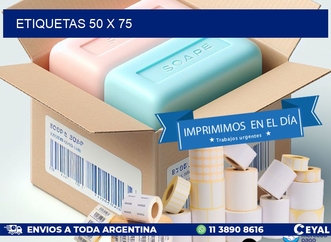 ETIQUETAS 50 x 75