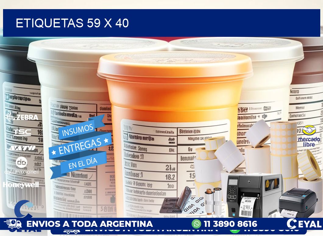 ETIQUETAS 59 x 40