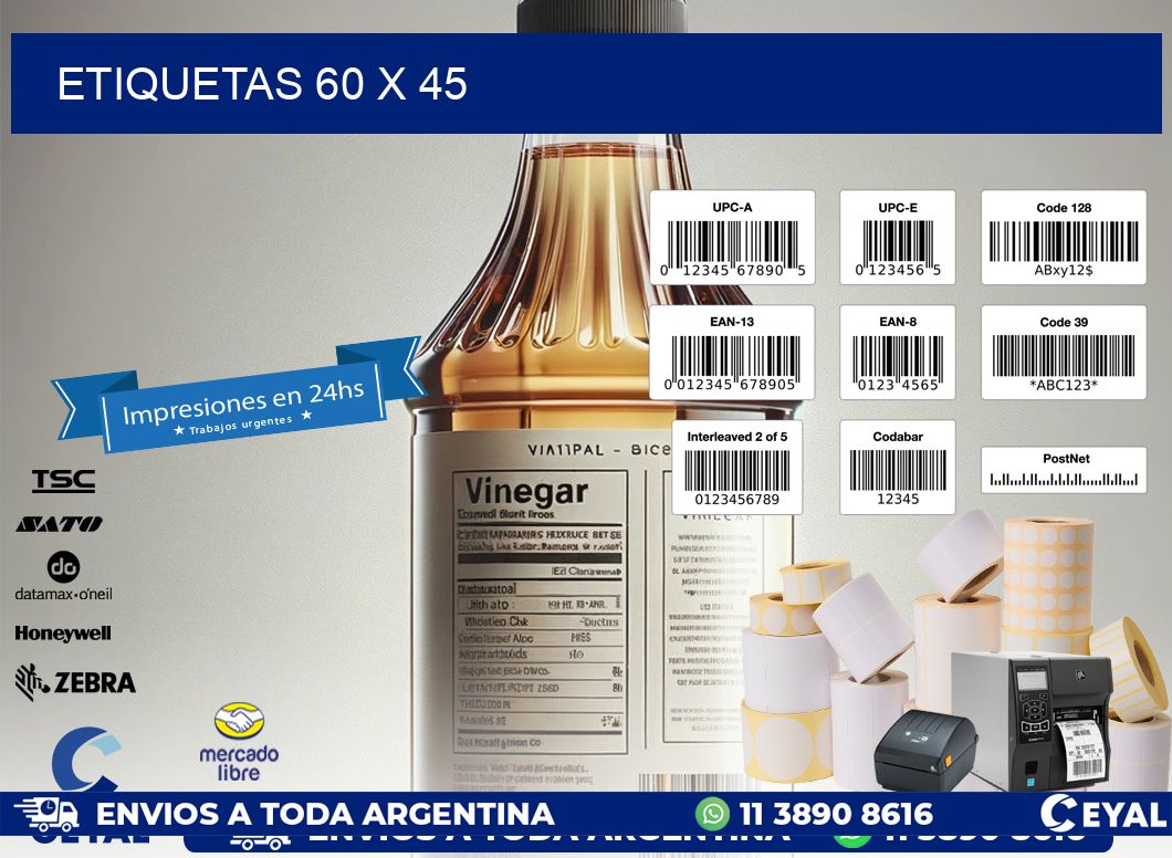ETIQUETAS 60 x 45