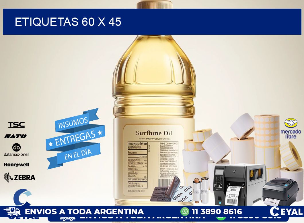 ETIQUETAS 60 x 45