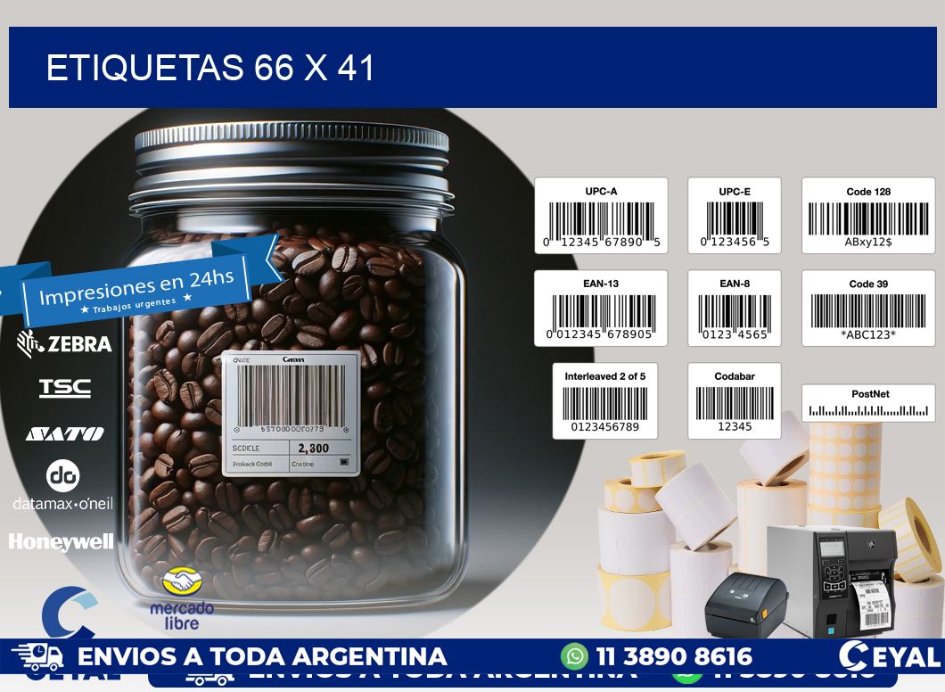ETIQUETAS 66 x 41