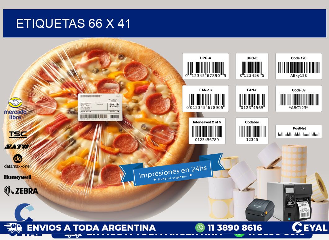 ETIQUETAS 66 x 41
