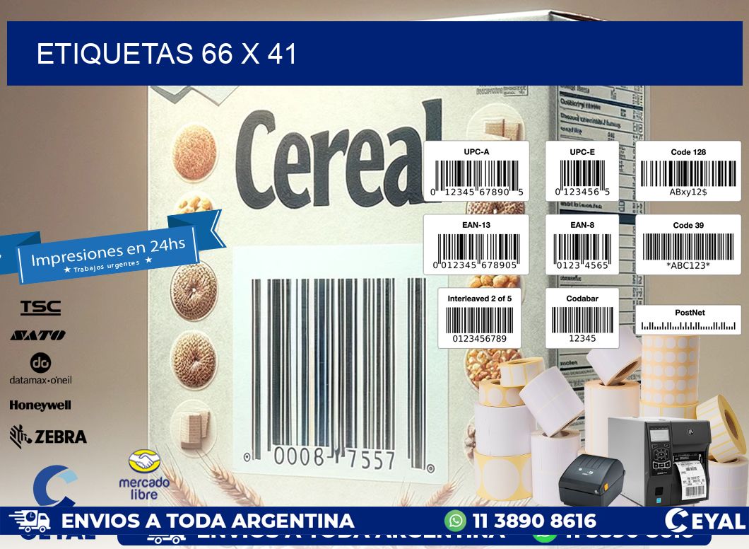 ETIQUETAS 66 x 41