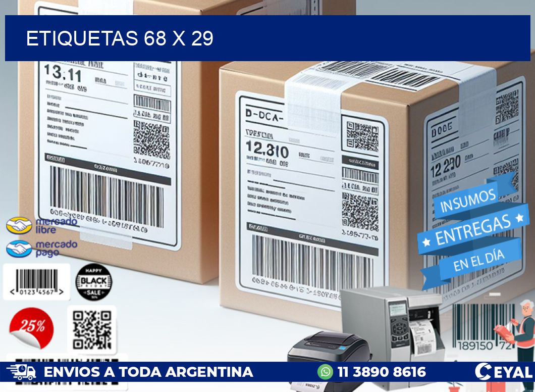 ETIQUETAS 68 x 29