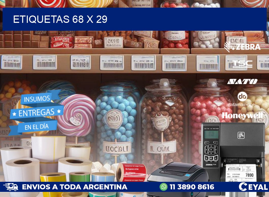 ETIQUETAS 68 x 29