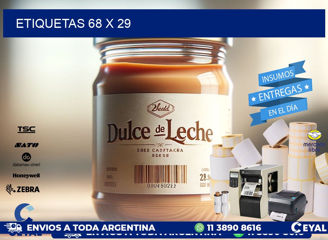 ETIQUETAS 68 x 29