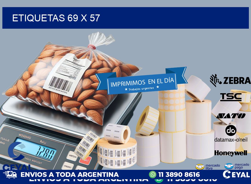 ETIQUETAS 69 x 57