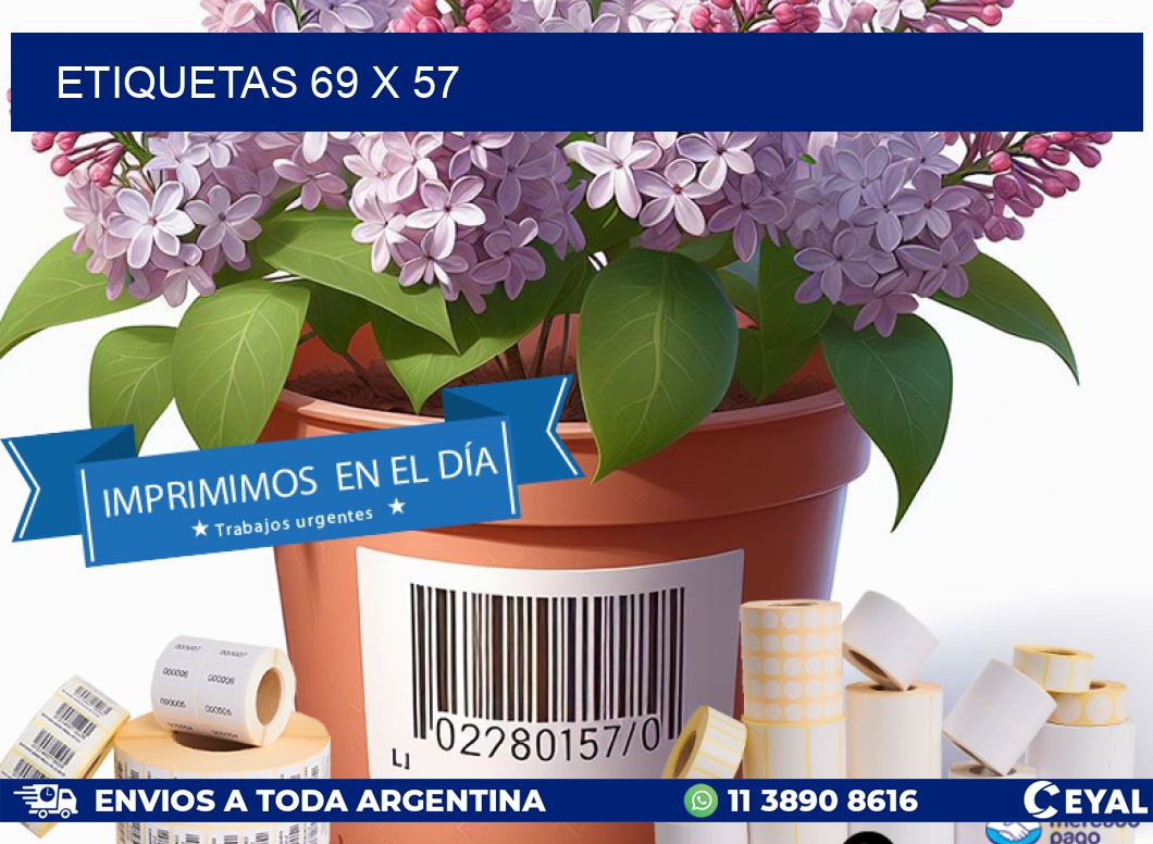 ETIQUETAS 69 x 57