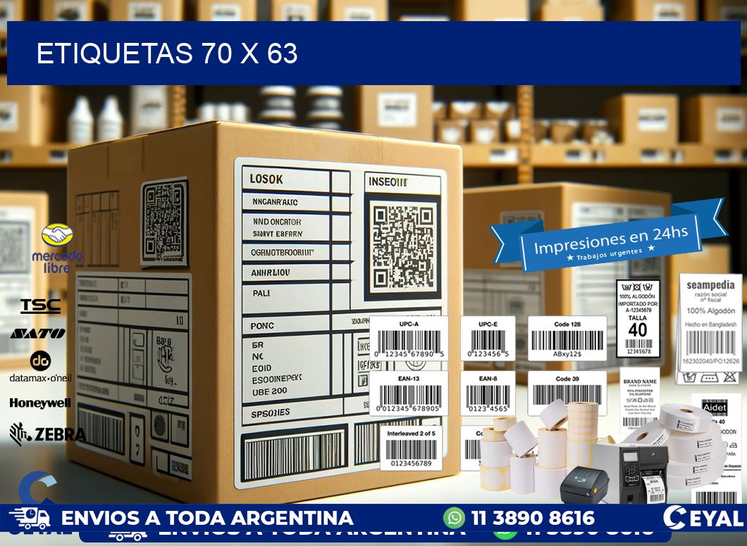 ETIQUETAS 70 x 63