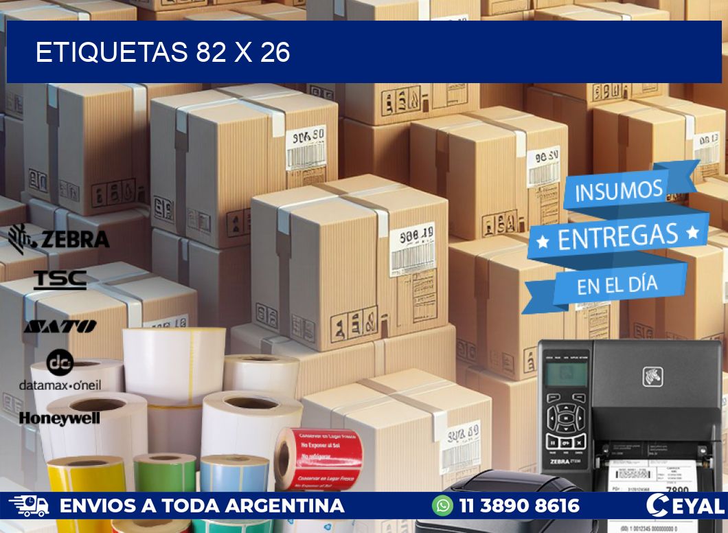 ETIQUETAS 82 x 26