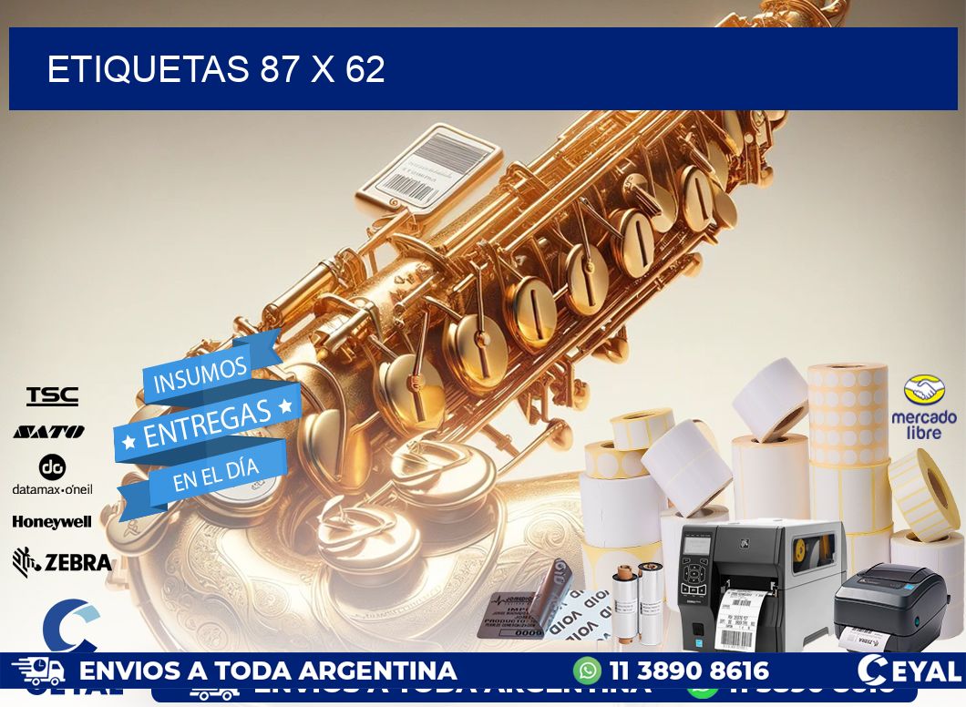 ETIQUETAS 87 x 62