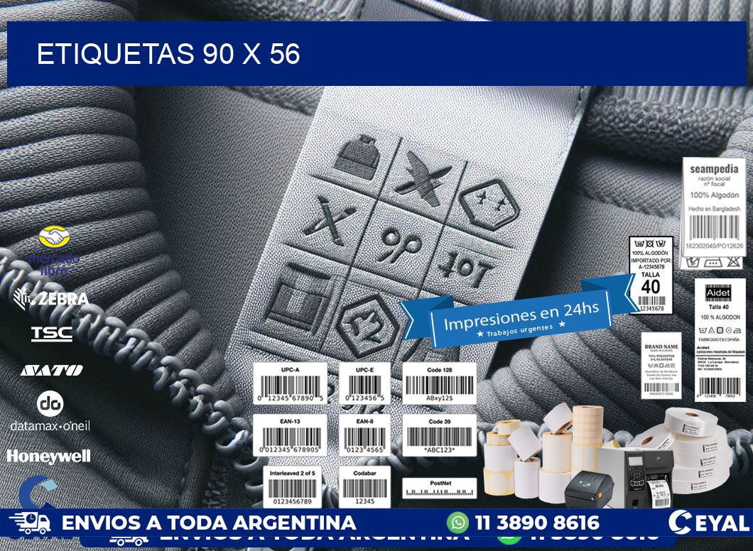 ETIQUETAS 90 x 56