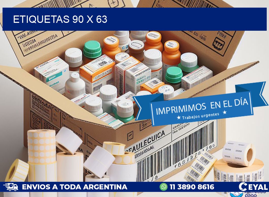 ETIQUETAS 90 x 63
