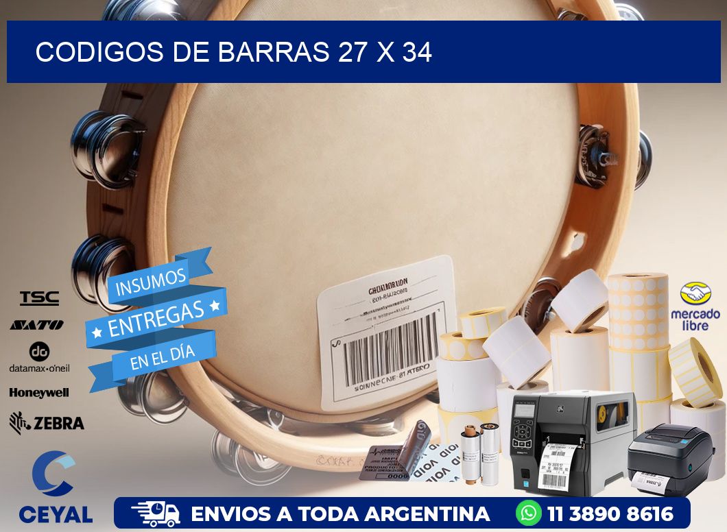 codigos de barras 27 x 34