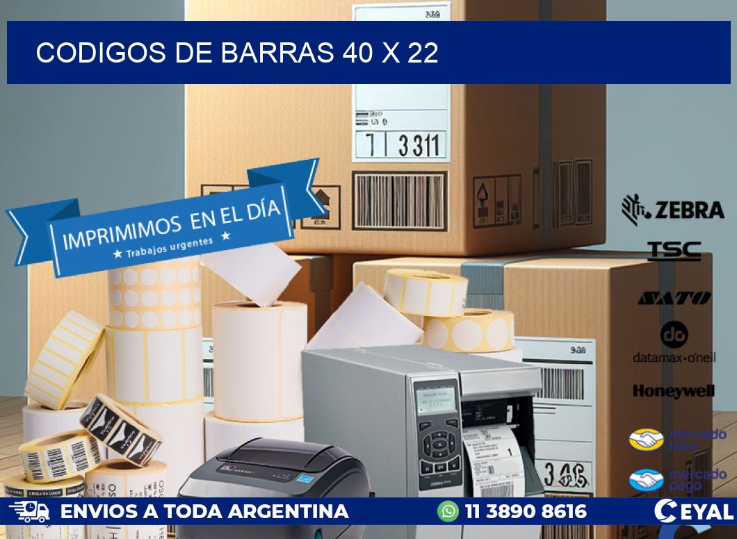 codigos de barras 40 x 22