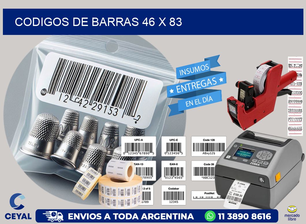 codigos de barras 46 x 83