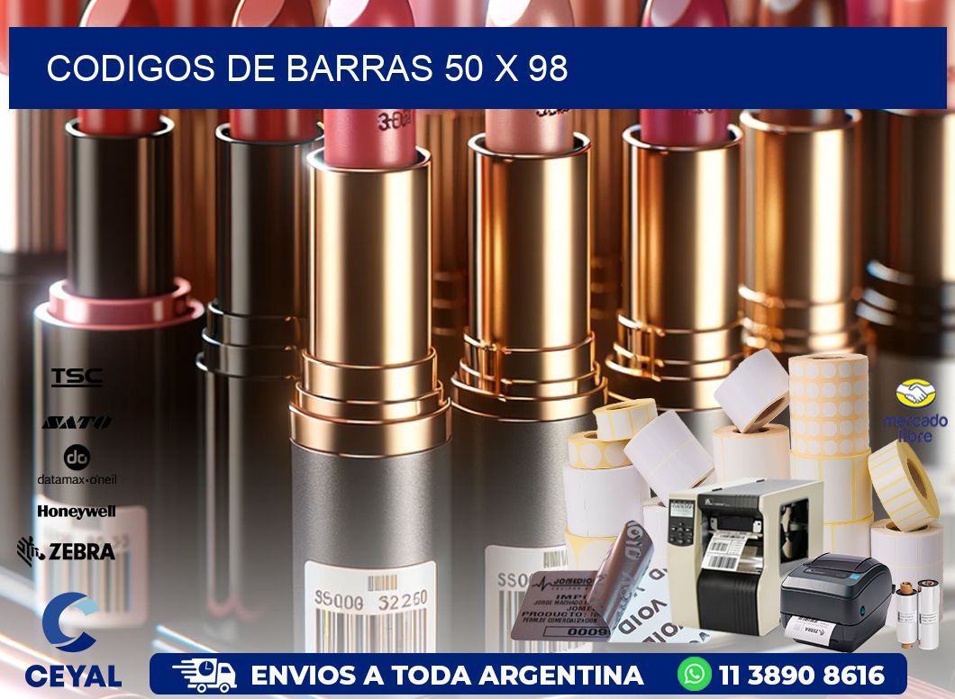 codigos de barras 50 x 98