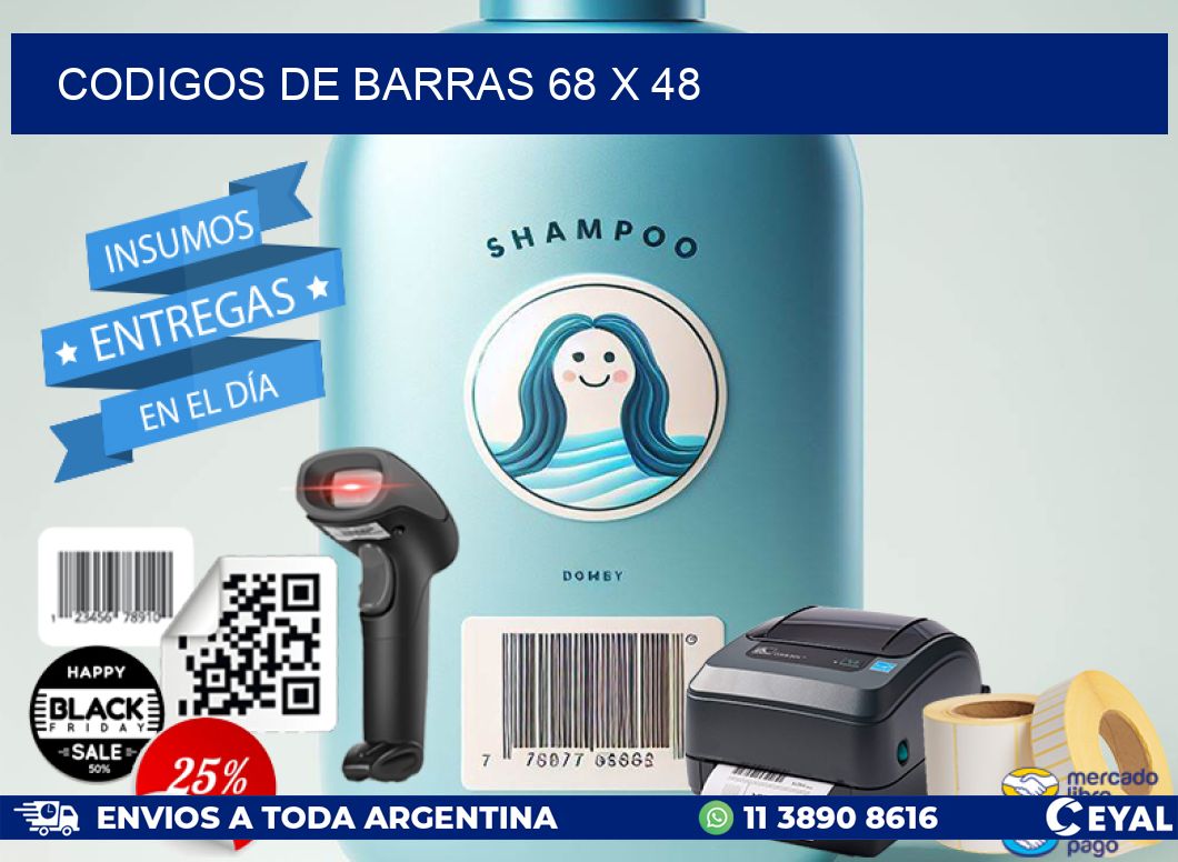 codigos de barras 68 x 48