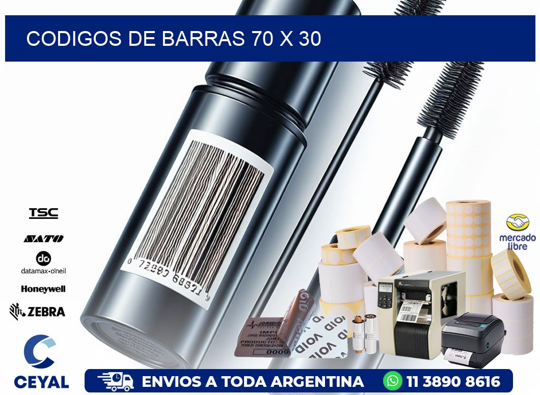 codigos de barras 70 x 30