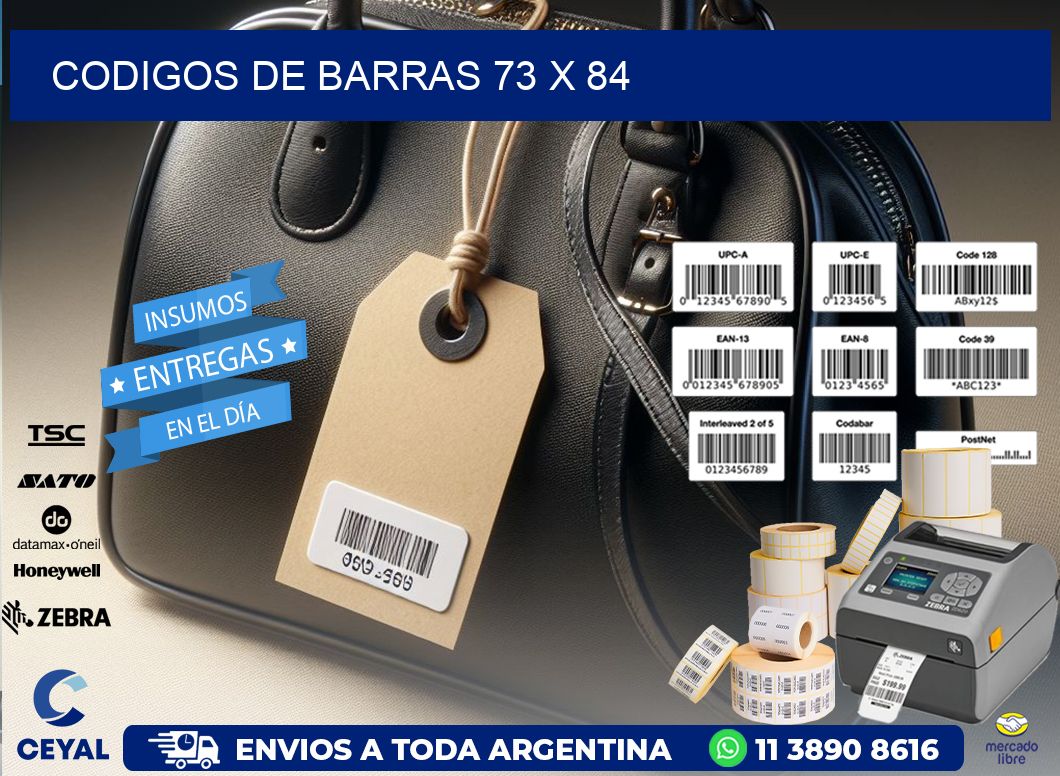 codigos de barras 73 x 84