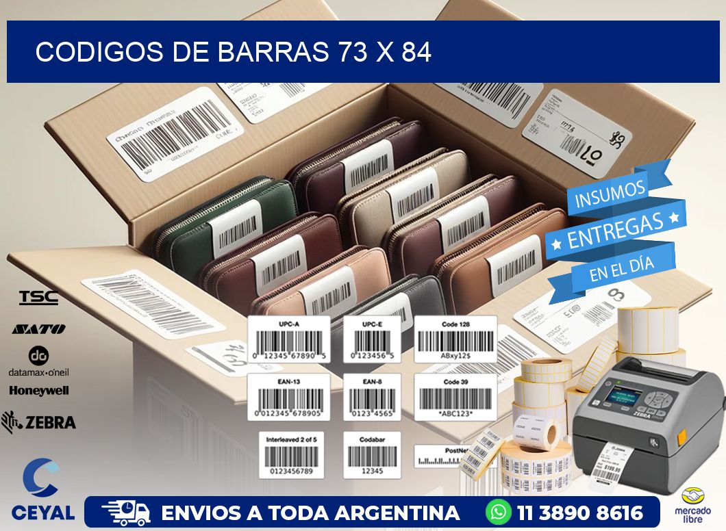 codigos de barras 73 x 84