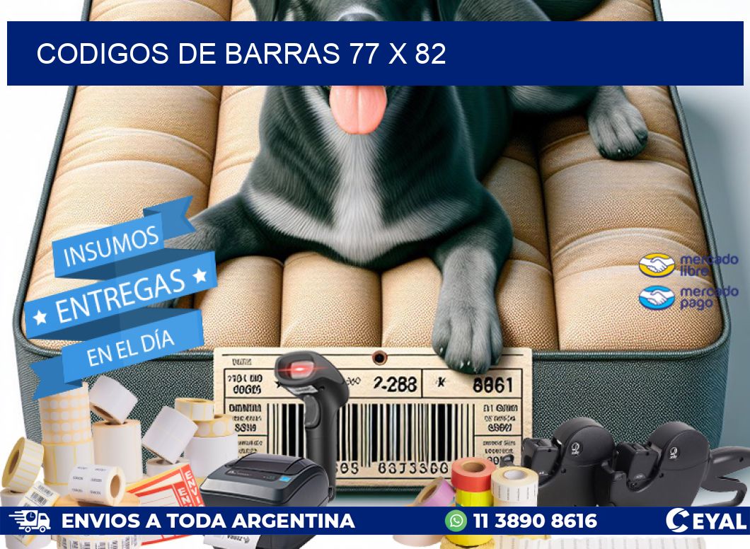 codigos de barras 77 x 82