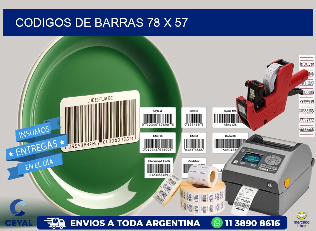 codigos de barras 78 x 57