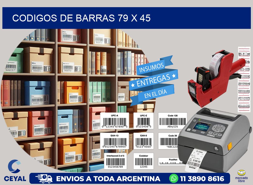 codigos de barras 79 x 45