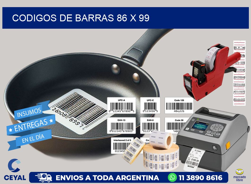 codigos de barras 86 x 99